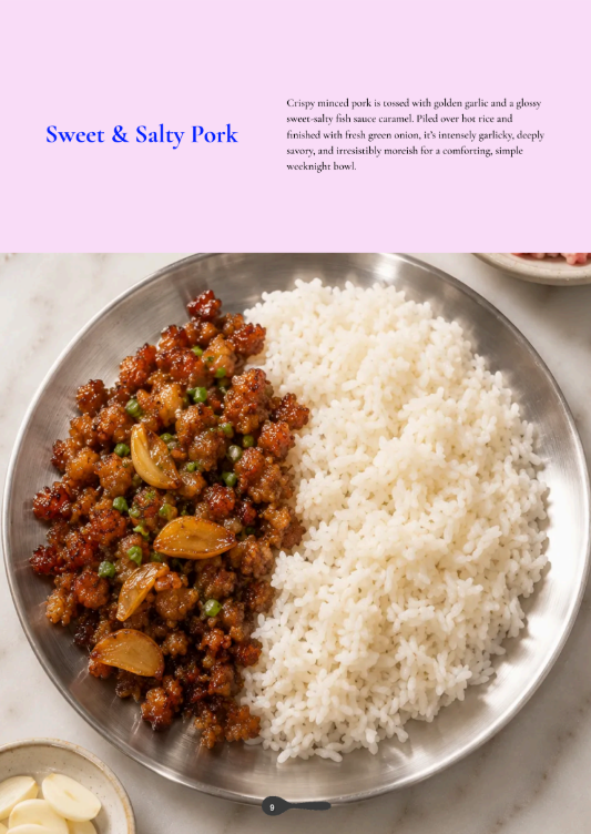 Sweet & Salty Pork recipe page